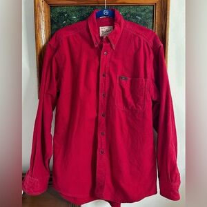 Vintage Woolrich Red Chamois Button Down